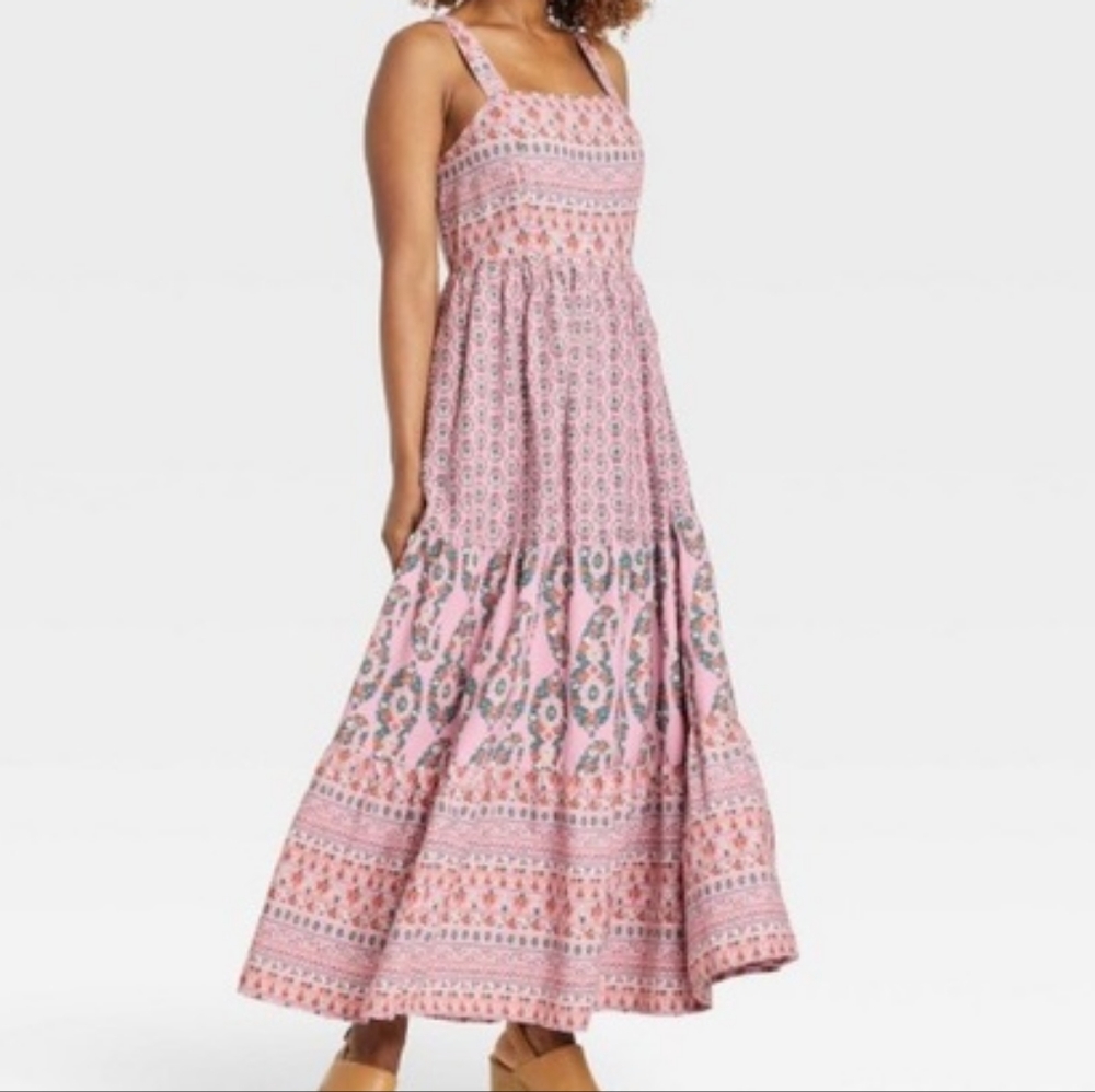 Knox rose floral dress with pockets sz S